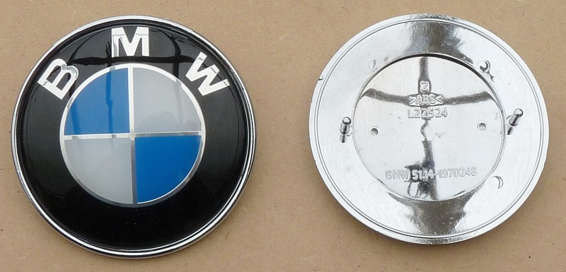 BMW Z3 embleem 78 mm voor Z3 kieuwen (alle modellen jaren) en achterklep bij modellen 1995 t/m 04-1999 - BRMS